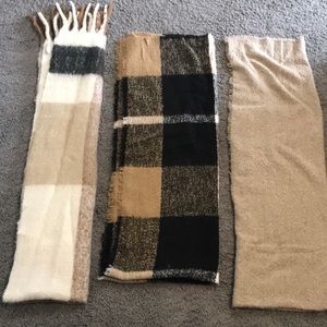 3 also scarves